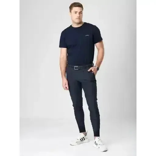 LeMieux Mens Elite Classic Pleated Breech Navy 28" Navy Breeches