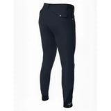 Black lemieux mens elite classic pleated breech with sleek fit and subtle stitching details for riding use