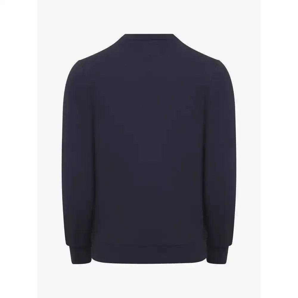 LeMieux Mens Elite Round Neck Sweater Navy X Small Jumpers & Hoodies