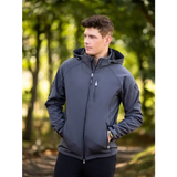 LeMieux Mens Elite Soft Shell Jacket Anthracite - Large / Anthracite - Outdoor Coats & Jackets