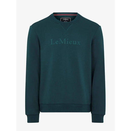 LeMieux Mens Elite Sweatshirt Spruce XXL - Barnstaple Equestrian Supplies