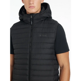 Lemieux Mens Hooded Puffer Gilet Black Black X-Small Gilets