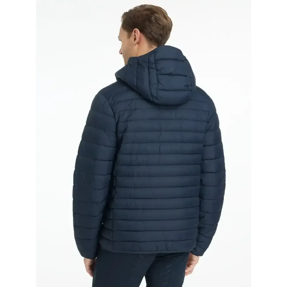 Lemieux Mens Hooded Puffer Gilet Navy Navy X-Small Outdoor Jackets