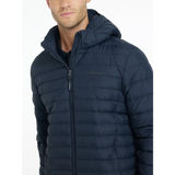 Lemieux Mens Hooded Puffer Jacket Navy Navy X-Small Outdoor Coats