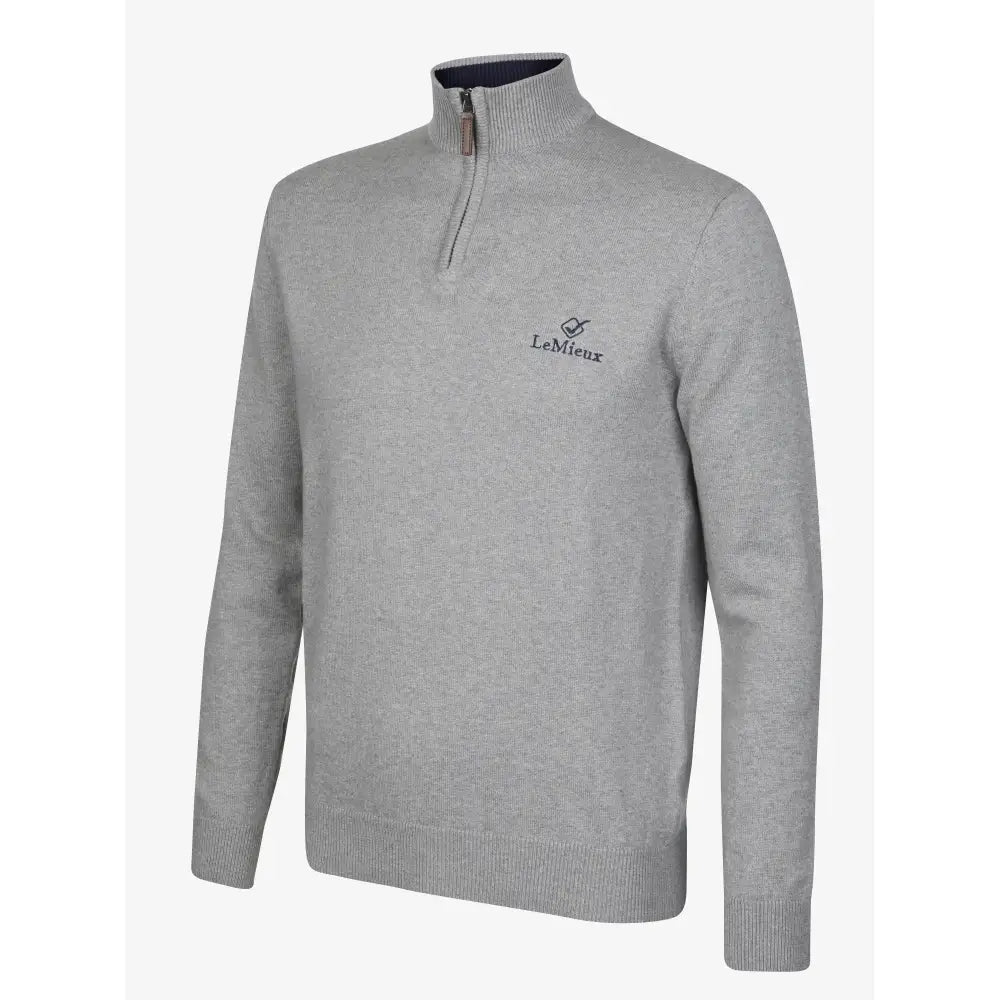 LeMieux Mens Jumper Grey Grey X Small Barnstaple Equestrian Supplies