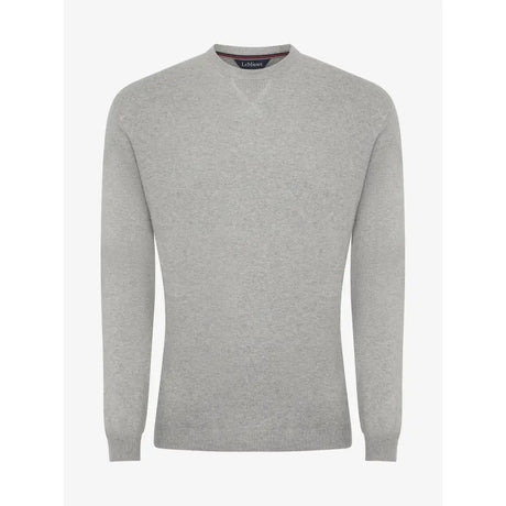 LeMieux Mens Knitted Round Neck Jumper Grey X Small Jumpers & Hoodies Barnstaple Equestrian Supplies