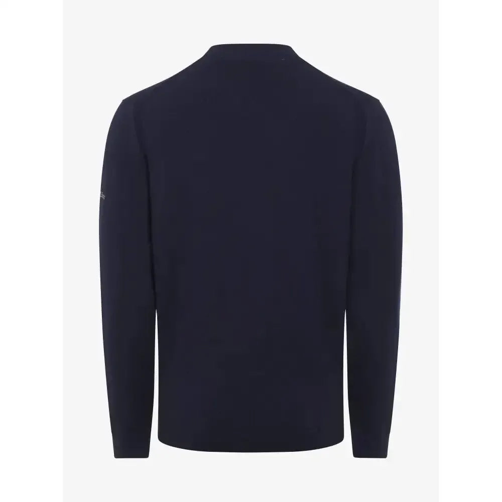 LeMieux Mens Knitted Round Neck Jumper Navy X Small Jumpers & Hoodies