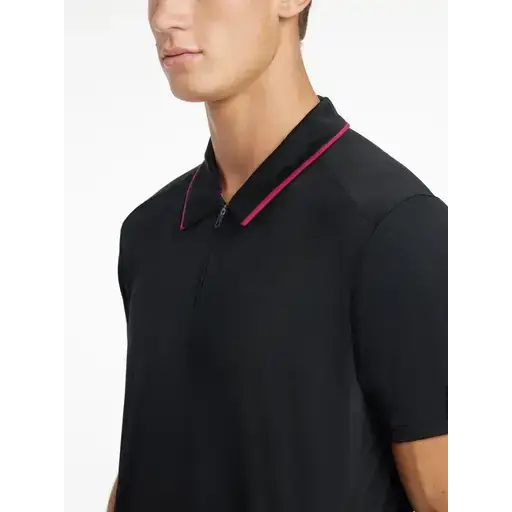 Lemieux Mens Performance Polo Black Black X-Small Polo Shirts