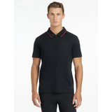Lemieux Mens Performance Polo Black Black X-Small Polo Shirts