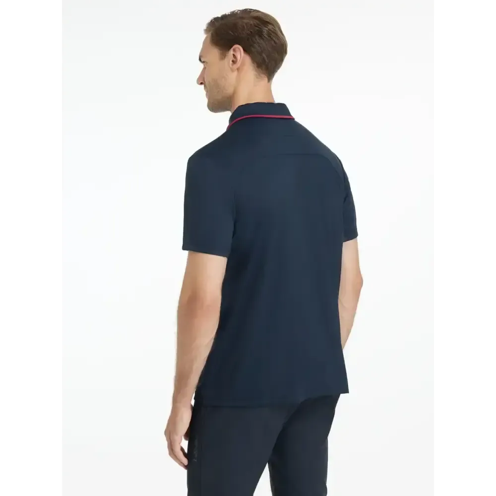 Lemieux Mens Performance Polo Navy Navy X-Small Polo Shirts