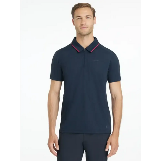 Lemieux Mens Performance Polo Navy Navy X-Small Polo Shirts