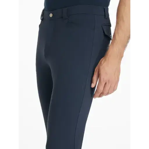 Lemieux Mens Sports Breeches Navy Navy 32" Breeches