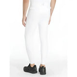 White form-fitting lemieux mens sports breeches with sleek design and subtle side zippers in sports breeches white style