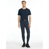 Navy blue lemieux mens sports breeches with sleek performance fit and subtle brand logo for sports breeches white options