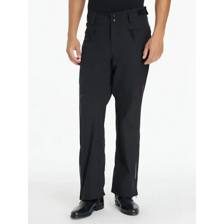 Lemieux Mens Stormwear Waterproof Trousers Black Black 32" Waterproof Legwear