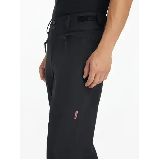 Lemieux Mens Stormwear Waterproof Trousers Black Black 32" Waterproof Legwear