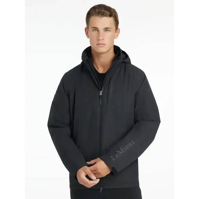 Lemieux Mens Waterproof Team Jacket Black Black X-Small Outdoor Jackets