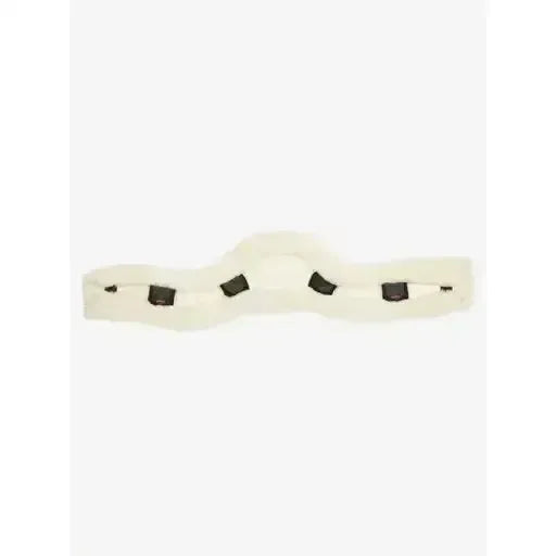 LeMieux Merino+ Anatomic Jumping Girth Cover Natural Natural Small Girth Covers