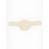 Cream-colored soft silicone anatomic long stud girth cover natural with a central rounded design from lemiuex
