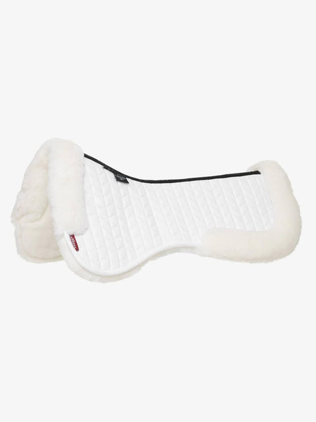 LeMieux Merino+ Dressage Half Pad White/White Medium White/White Half Pads