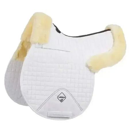 LeMieux Merino+ Half Lined GP Numnah Natural/White White Medium Numnahs