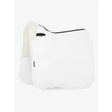 LeMieux Merino+ Half Lined Suede Dressage Square White/White Medium White/White Dressage Saddle Pads