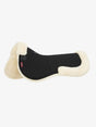 LeMieux Merino+ Half Pad Black/Natural Small Black/Natural Saddle Pads