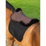 LeMieux Merino+ Half Pad Brown/Brown Small Brown/Brown Half Pads