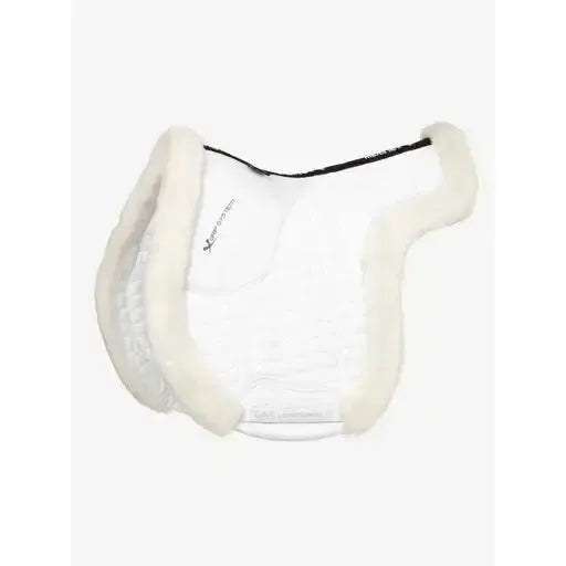 LeMieux Merino+ Hunter Saddle Pad White/White Medium White/White Numnahs