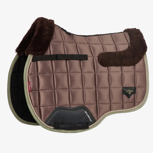 Lemieux Merino Loire Classic Gp Square Walnut Large Saddle Pads & Numnahs Barnstaple Equestrian Supplies