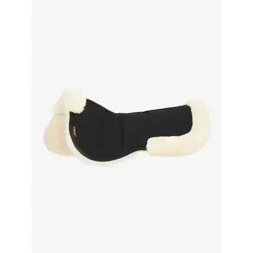 LeMieux Merino+ ProSorb 3 Pocket Half Pad Black/Natural Medium Black/Natural Corrective Saddle Pads