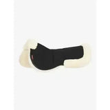 LeMieux Merino+ ProSorb 3 Pocket Half Pad Black/Natural Medium Black/Natural Corrective Saddle Pads