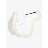 LeMieux Merino+ ProSorb Hunter Saddle Pad White/White Medium White/White Numnahs