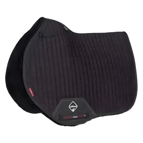 LeMieux Merino+ Sensitive Skin EuroJump Square Black Black Large Saddle Pads