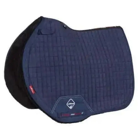 LeMieux Merino+ Sensitive Skin EuroJump Square Navy Navy Large Saddle Pads & Numnahs Barnstaple Equestrian Supplies