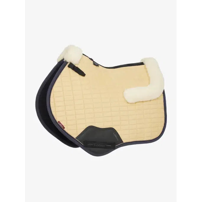 Lemieux Merino+ Suede Close Contact Square Mimosa Mimosa Small/Medium Saddle Pads