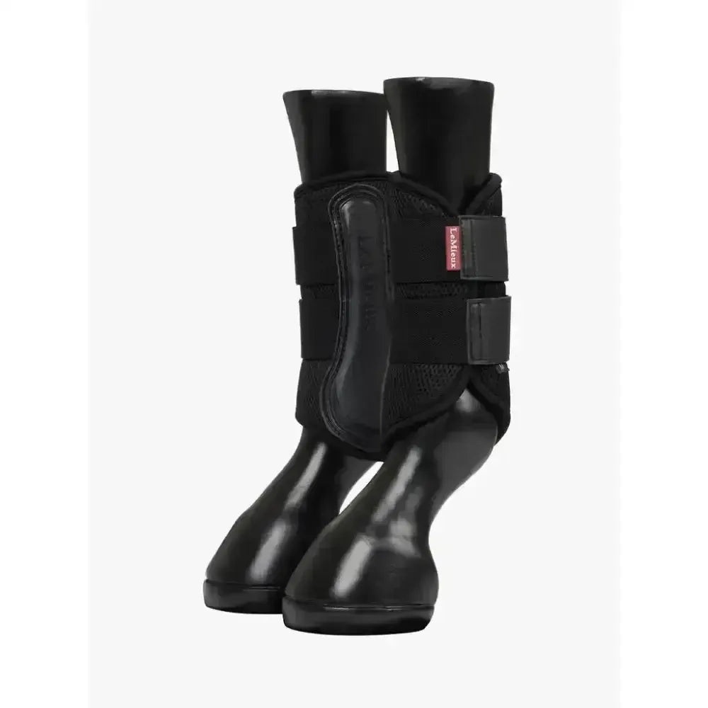LeMieux Mesh Brushing Boot Black Small Black Brushing Boots