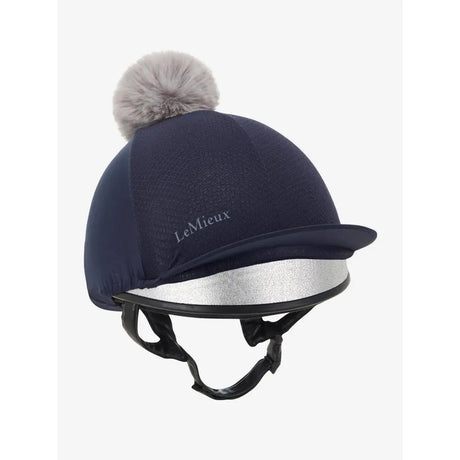 Lemieux Mesh Hat Silk Navy One Size Hat Silks Barnstaple Equestrian Supplies