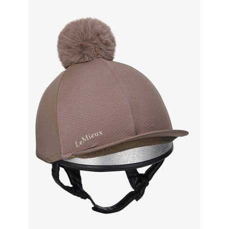 Lemieux Mesh Hat Silk Walnut One Size LeMieux Hat Silks Spring Summer 2024 From Barnstaple Equestrian Supplies