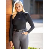 LeMieux Mia Mesh Long Sleeve Base Layer Black - Base Layers