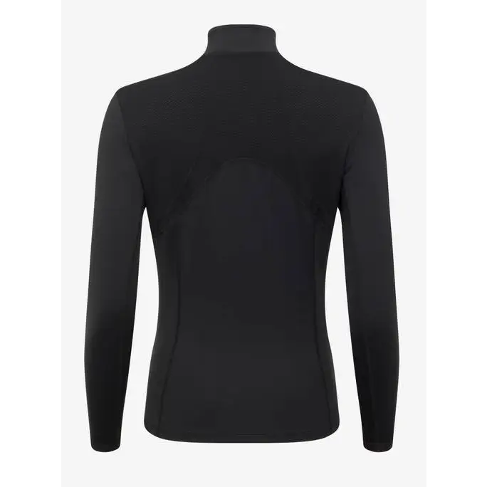 LeMieux Mia Mesh Long Sleeve Base Layer Black - Base Layers