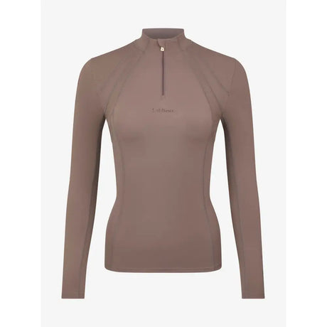 Lemieux Mia Mesh Long Sleeve Base Layer Walnut 6 Base Layers