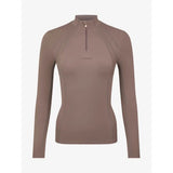 Lemieux Mia Mesh Long Sleeve Base Layer Walnut 6 Base Layers Barnstaple Equestrian Supplies