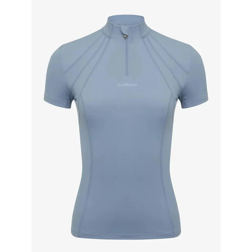 LeMieux Mia Mesh Short Sleeve Base Layer Iris 12 Iris Base Layers Barnstaple Equestrian Supplies