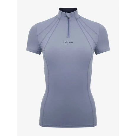 Lemieux Mia Mesh Short Sleeve Base Layer Jay Blue 6 Base Layers Barnstaple Equestrian Supplies