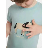 Lemieux Mini Alex Tee Aqua Aqua 5-6 Years T Shirts