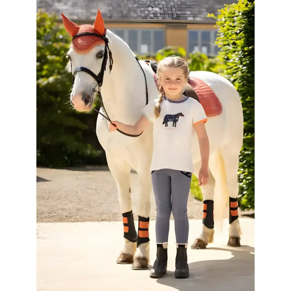 Lemieux Mini Alex Tee Ecru 3-4 Years Jumpers & Hoodies