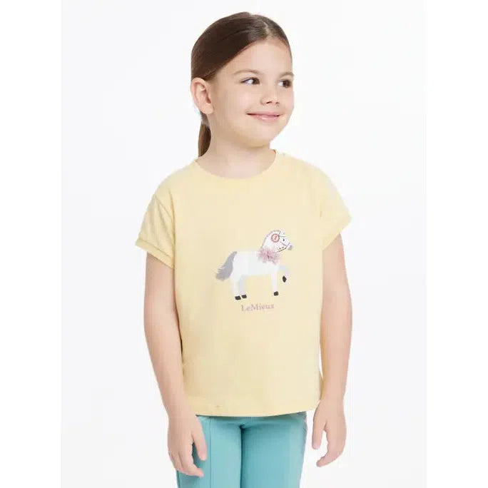 Lemieux Mini Alex Tee Mimosa Mimosa 3-4 years Polo Shirts & T Shirts