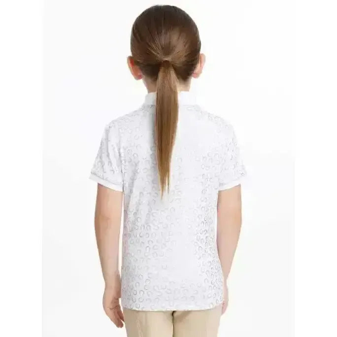 Lemieux Mini Bella Show Shirt White/Horseshoes White/Horseshoes 5-6 Years Show Shirts