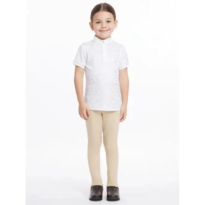 Lemieux Mini Bella Show Shirt White/Horseshoes White/Horseshoes 3-4 years Show Shirts